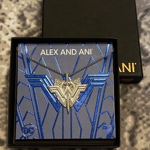 Alex and Ani Wonder Woman Shield Necklace adjustab